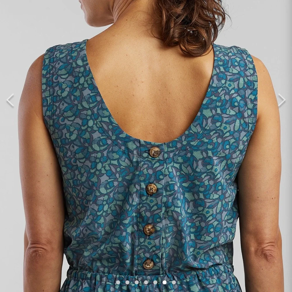 NWT Toad & Co Crusher Sleeveless Jumpsuit size M - Picture 3 of 14